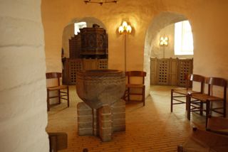 Osterlars church in Bornholm